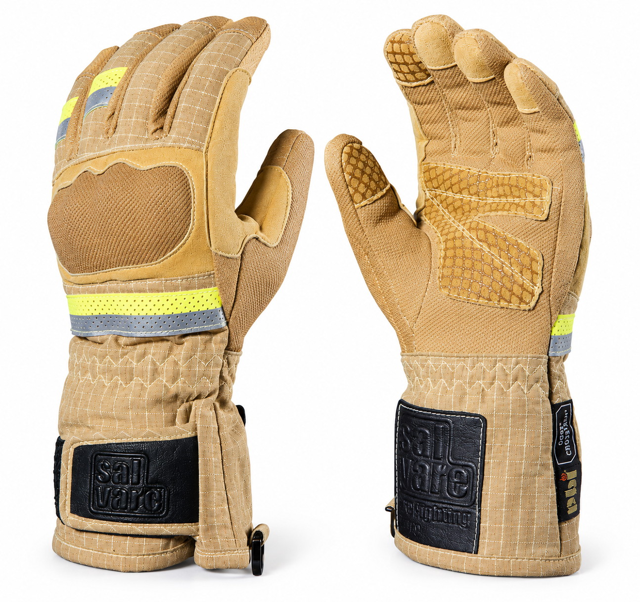 QU-27PBI KFI인증 PBI방화장갑 / 국내 최초 SEI 인증(NFPA1971, 2018 EDITION) — 살바레(SALVARE) 방화장갑